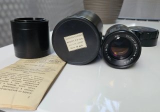 Objetivo Vintage Jupiter-11A 135mm f4 M42 + Papele