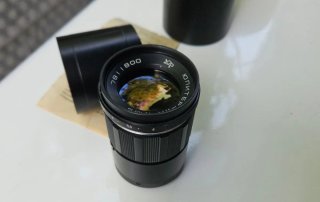 Objetivo Vintage Jupiter-11A 135mm f4 M42 + Papele