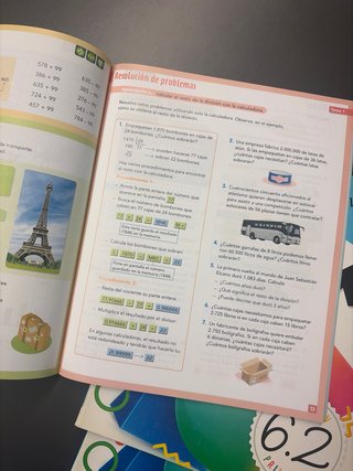 Matemáticas, 6 Educación Primaria Proyecto Zoom