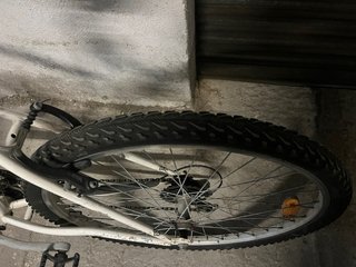 Bicicleta Decathlon Blanca