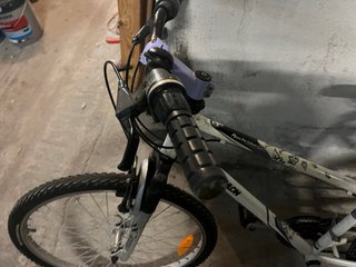 Bicicleta Decathlon Blanca