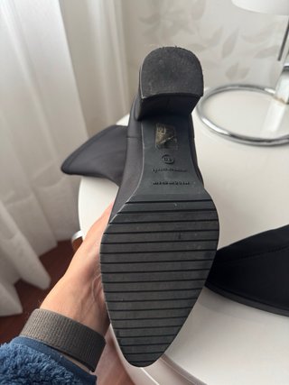 Botines elásticos negros