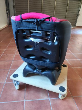 Silla coche bebé (anclaje coche con cinturon)