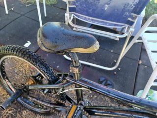 Bicicleta BMX Negra