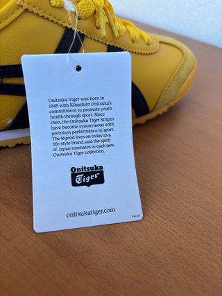 Onitsuka Tiger Mexico 66 Giallo Nero Tg 38