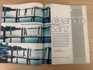 Pack 3 revistas Alejandro Sanz.