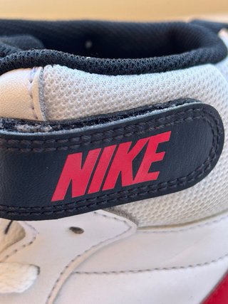 Nike Court Borough Mid 2 Blancas y Negras