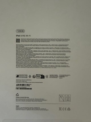 iPad Air 11 Gen 128GB WiFi Plata