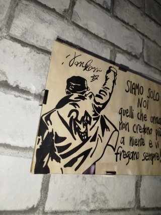 Quadretto Vasco Rossi Siamo Solo Noi
