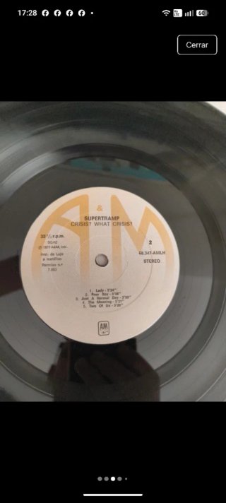 Supertramp Crisis? What Crisis? LP Vinilo