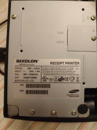 Impresora Tickets Samsung Bixilon