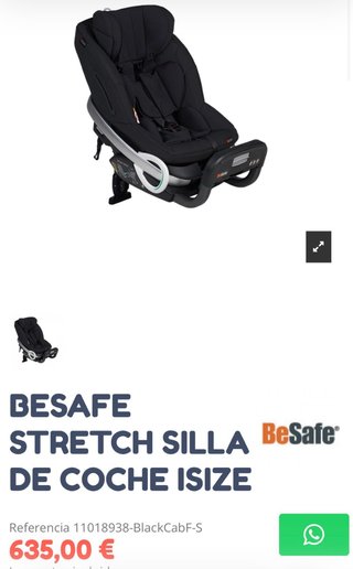 Silla de coche BeSafe Stretch iSize