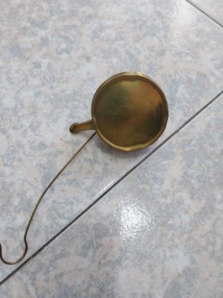 Candil antiguo latón