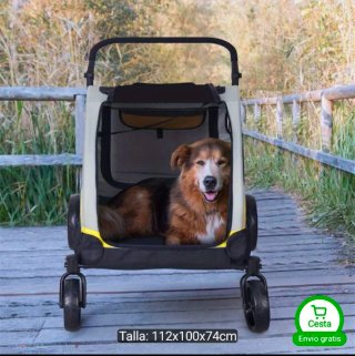 Carrito para perros grande