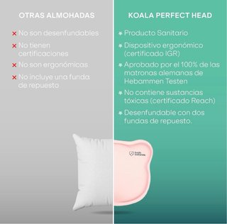 Almohada Koala Babycare para bebés