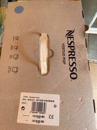 Cafetera Nespresso Vertuo Pop Azul
