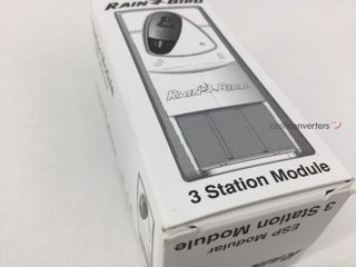 programador riego rain bird 3 station module