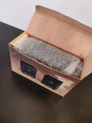 Mini casse stereo vintage