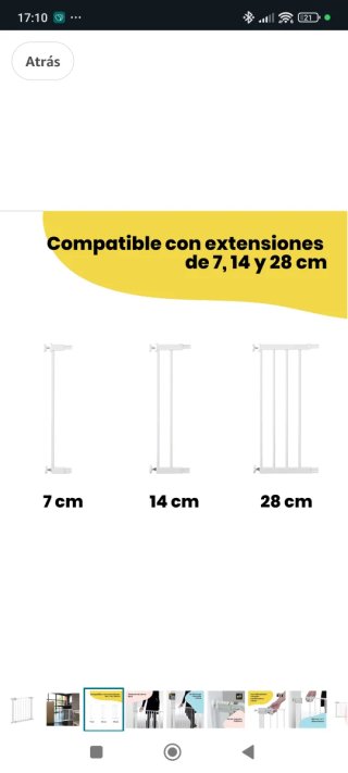 Barrera seguridad niños escalera