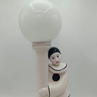 Lámpara Pierrot Cerámica Años 80