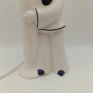 Lámpara Pierrot Cerámica Años 80