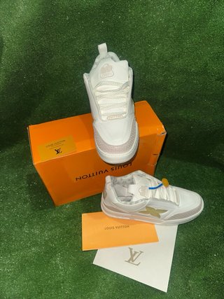 Zapatillas Louis Vuitton Blancas y Rosas