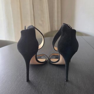 Sandalias Gianvito Rossi Negras Talla 38.5