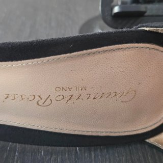 Sandalias Gianvito Rossi Negras Talla 38.5