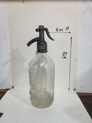 Sifón antiguo húngaro BUCHSER JOZSEF