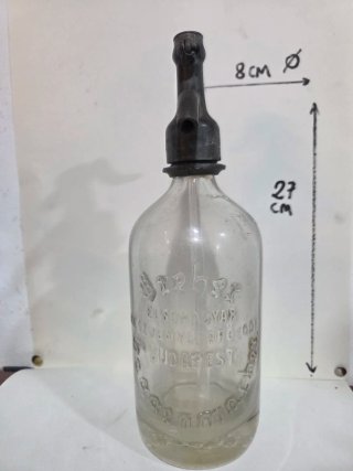 Sifón antiguo húngaro BUCHSER JOZSEF