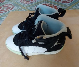 Nike Air Jordan JUMPMAN Negro Blanco Talla 29.5
