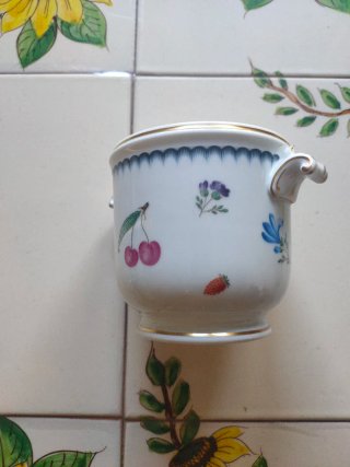 Vaso Richard Ginori decorato altezza 10 CM