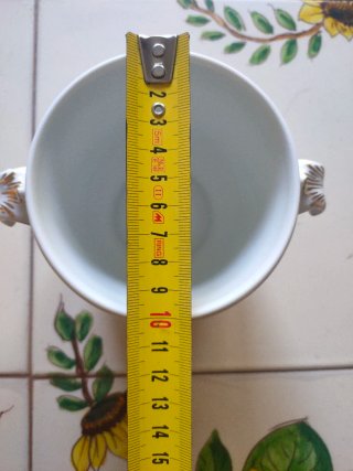 Vaso Richard Ginori decorato altezza 10 CM