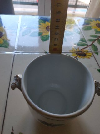 Vaso Richard Ginori decorato altezza 10 CM