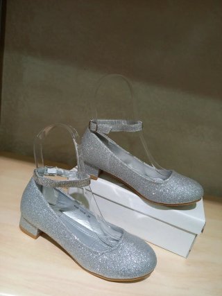 Ballerine bambina  argento 36