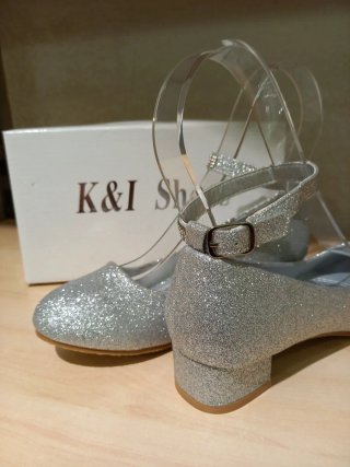 Ballerine bambina  argento 36