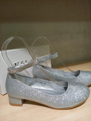 Ballerine bambina  argento 36