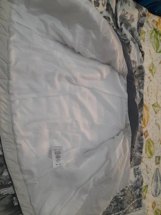 Giubbotto donna bianco e grigio