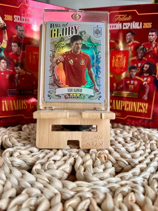Carta Xabi Alonso Hall of Glory Panini