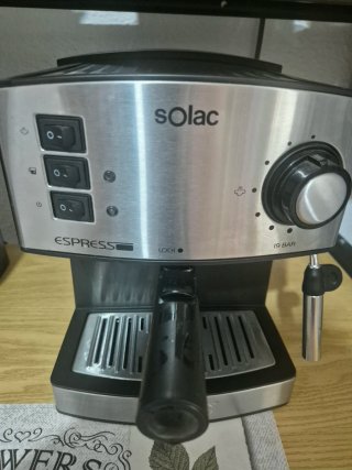 Cafetera Espresso Solac 19 BAR