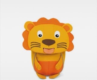 Mochila infantil Affenzahn león nueva.