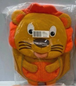 Mochila infantil Affenzahn león nueva.