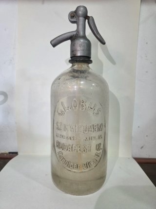 Sifón antiguo Globus Budapest