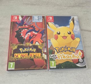 Pokémon Escarlata y Let's Go Pikachu para Switch