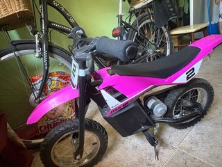 Moto Razor Eléctrica Infantil Sin Cargador