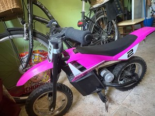Moto Razor Eléctrica Infantil Sin Cargador
