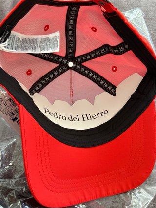 Gorra Pedro del Hierro MADRING Roja Nueva