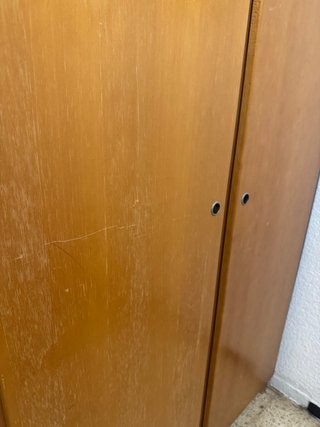 Armario madera vintage 2 puertas