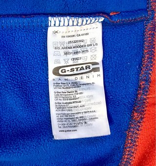 Sudadera capucha talla L G-Star Raw