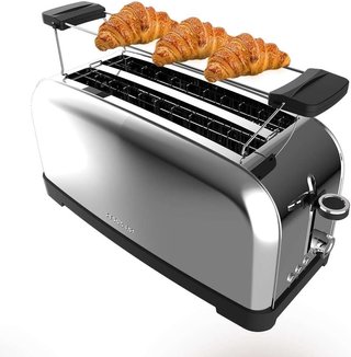 Cecotec Tostador Vertical Toastin' Time 1500 Inox,